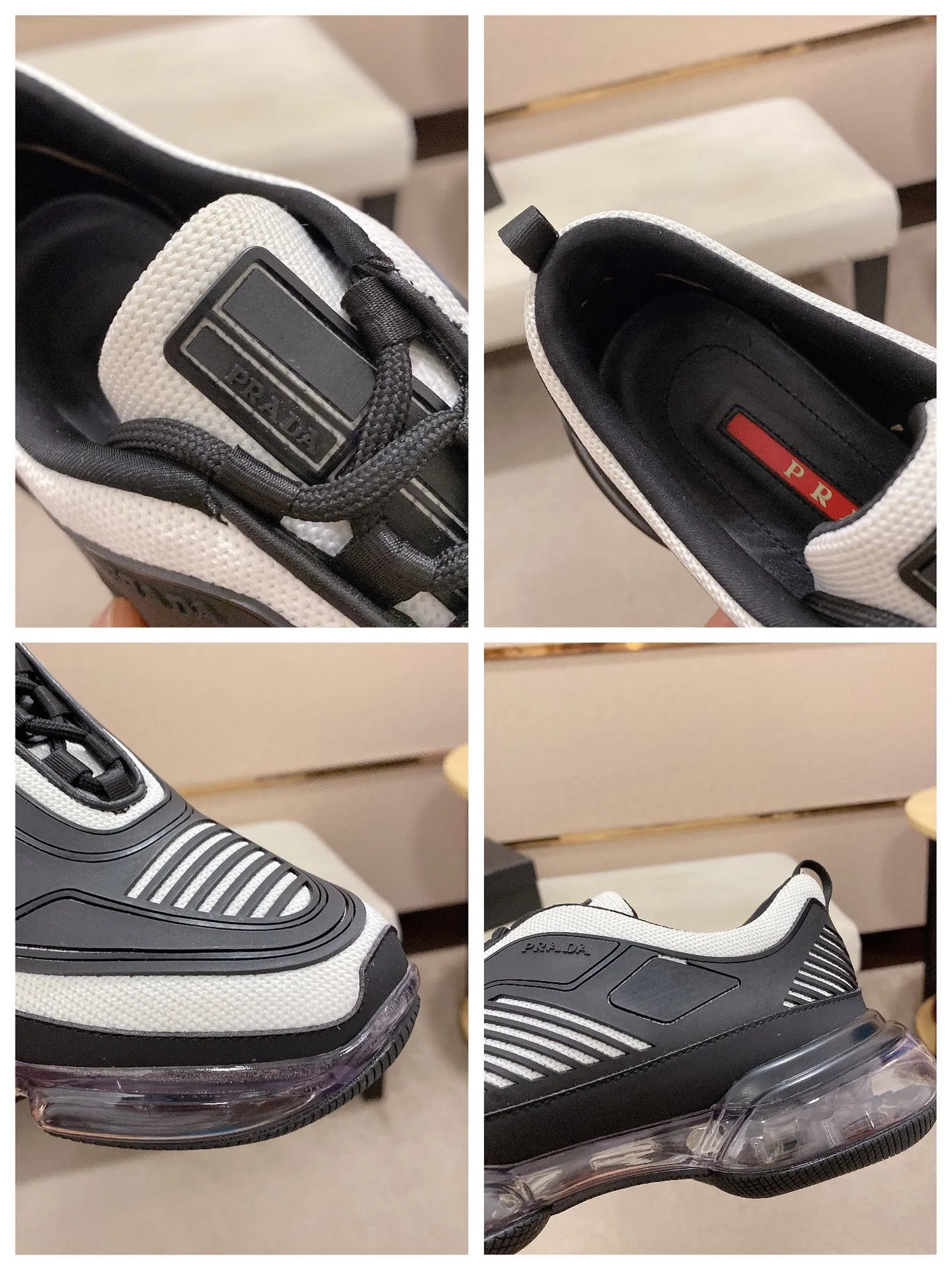 Factory price: 640💰 ✔️✔️✔️High-quality new PRADA counters are launched simultaneously. The new men's shoes and 😘fabric are made of high-tech glue-spraying technology. Lining: Full cowhide lining. 👍🏿 High-end ☄️ air-cushion molded anti-slip rubber outsole, exquisite lines, simple and elegant, comfortable and high-end for leisure travel. Code number: 38 to 45